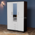 Vista 3 Door Mirrored Wardrobe