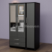 Luxis 3 Door Double Mirrored Wardrobe