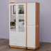 Luxis 3 Door Double Mirrored Wardrobe