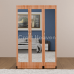 Aura 3-Door Full Mirrored Wardrobe