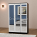 Aura 3-Door Full Mirrored Wardrobe