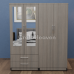 Fusion 4-Door Mirror Wardrobe