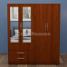 Fusion 4-Door Mirror Wardrobe