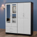 Fusion 4-Door Mirror Wardrobe