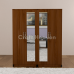 Aura 4-Door Dual Mirrored Wardrobe