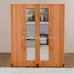 Aura 4-Door Dual Mirrored Wardrobe