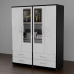 Luxis 4 Door Mirrored Wardrobe