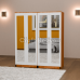 Aura 4-Door Full Mirrored Wardrobe