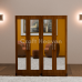 Aura 4-Door Full Mirrored Wardrobe