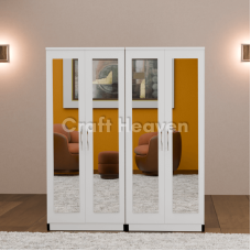 Aura 4-Door Full Mirrored Wardrobe