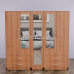 Luxis 5 Door Triple Mirror Wardrobe