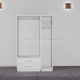 Luxis 3 Door Double Mirrored Wardrobe