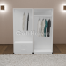 Fusion 4-Door Mirror Wardrobe