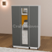 Aura 3-Door Wardrobe with 1 Mirror