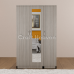 Aura 3-Door Wardrobe with 1 Mirror