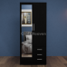 Vista 2 Door Mirrored Wardrobe