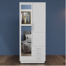 Vista 2 Door Mirrored Wardrobe