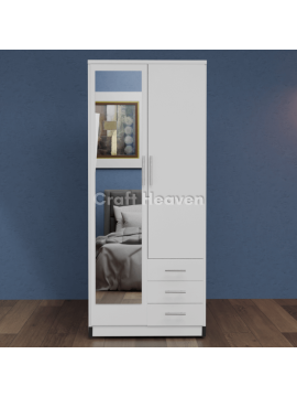 Vista 2 Door Mirrored Wardrobe