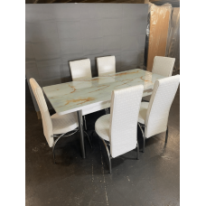 PLAIN LONDON DINNING TABLE SET