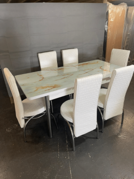 PLAIN LONDON DINNING TABLE SET