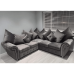Ashwin Plush Velvet Corner Sofa