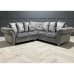 Ashwin Plush Velvet Corner Sofa