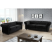 PLUSH VELVET CHESTERFIELD 3+2 SEATER  SOFA