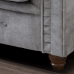 PLUSH VELVET CHESTERFIELD 3+2 SEATER  SOFA