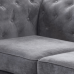 PLUSH VELVET CHESTERFIELD 3+2 SEATER  SOFA