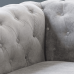 PLUSH VELVET CHESTERFIELD 3+2 SEATER  SOFA