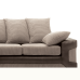 DINO JUMBO CORD DUAL FABRIC CORNER SOFA 