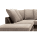 DINO JUMBO CORD DUAL FABRIC CORNER SOFA 