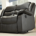 LEATHER RECLINER SOFA