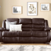 LEATHER RECLINER SOFA