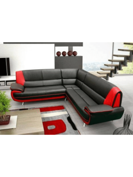 Carol Leather Corner Sofa