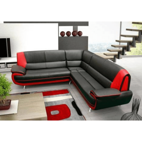 Carol Leather Corner Sofa