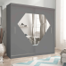 Diamond Sliding Door Wardrobe