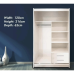 Manhattan High Gloss Wardrobe