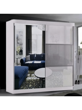 Manhattan High Gloss Wardrobe