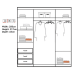 Manhattan High Gloss Wardrobe